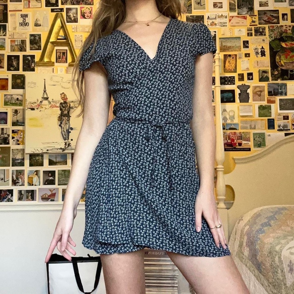 Brandy Melville Robbie Wrap Dress